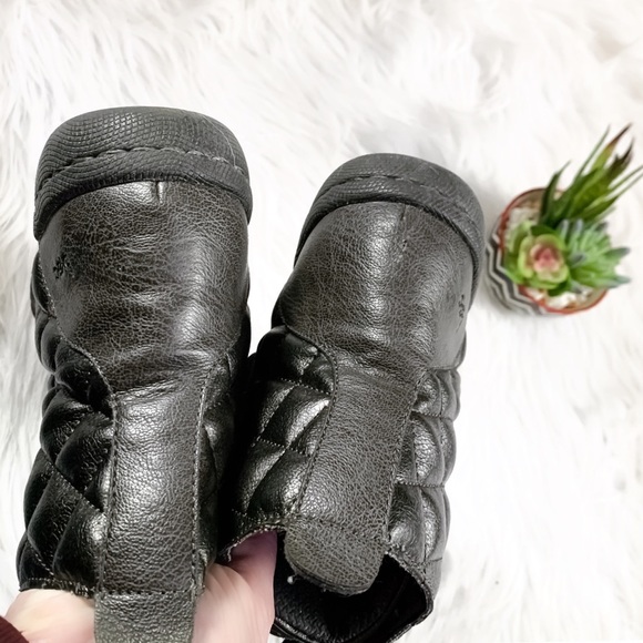 (7) b.o.c. LUXE black quilted lace up hightop trainers with side zip closure - Picture 8 of 13